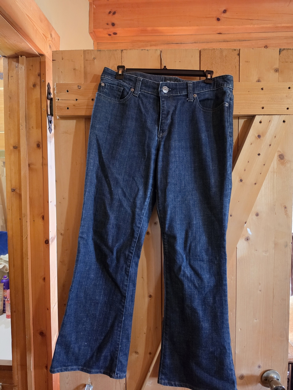 The Limited Dark Blue Flare Jeans